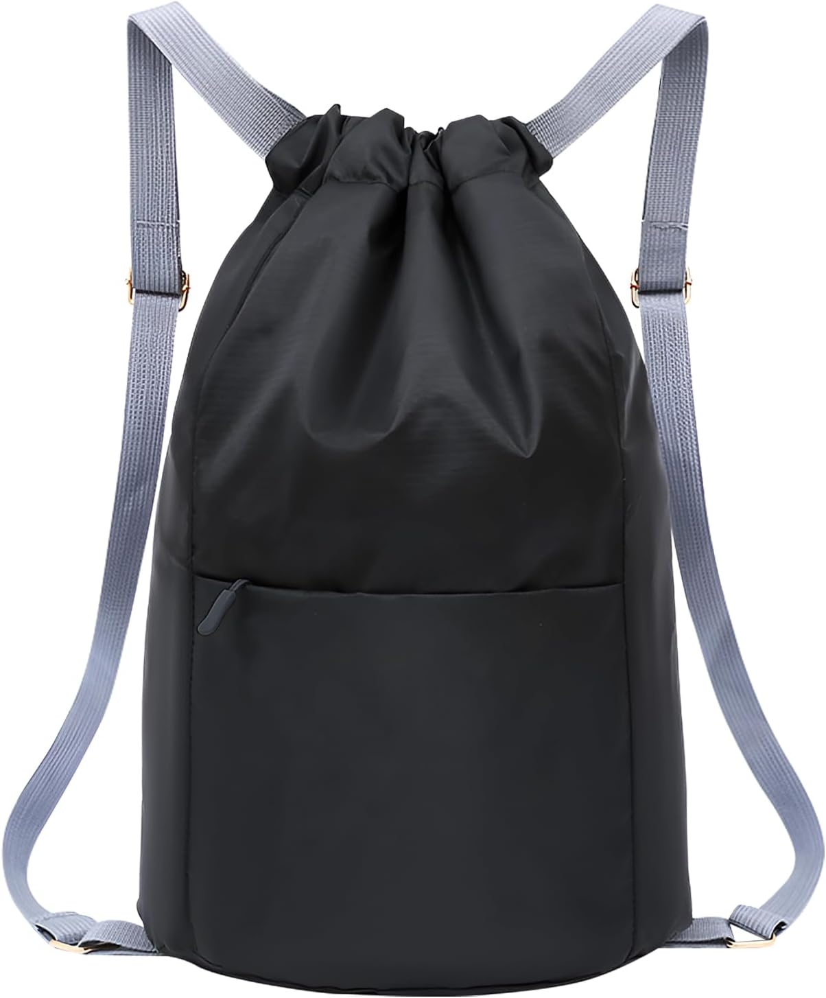 Sac de sport à cordon — unisexe, en nylon, pliable, format léger